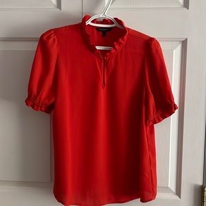 Orange Banana Republic Blouse